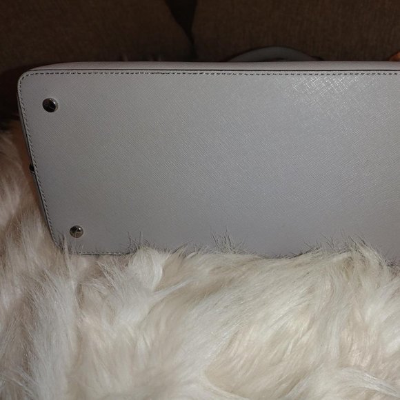 SOLD Kate Spade Maise Medium Dome Satchel in Grey - Picture 6 of 12